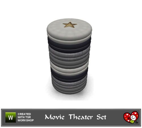 Sims 3 — Movie Theater_Movie Reels Boxes by mensure — Movie Theater_Movie Reels Boxes by mensure. Recolorable and