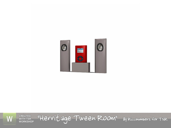 Sims 3 — Herritage Tween Room NiPod by TheNumbersWoman — Not the system of the other name this knock off is a must for