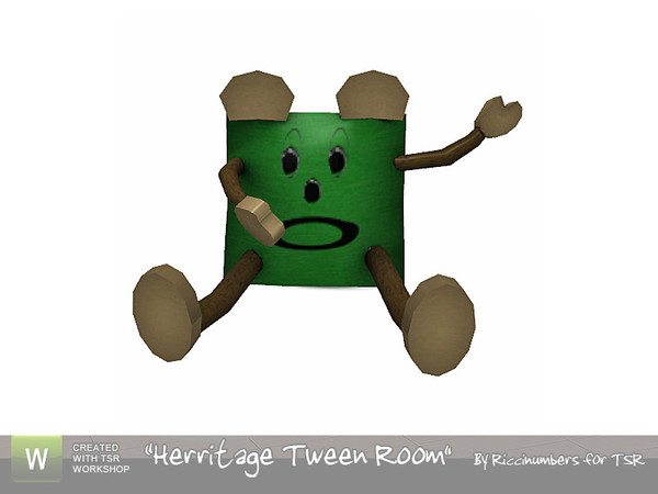 Sims 3 — Herritage Tween Room Little Blob by TheNumbersWoman — What is it? Well we really don't know....But the kids like