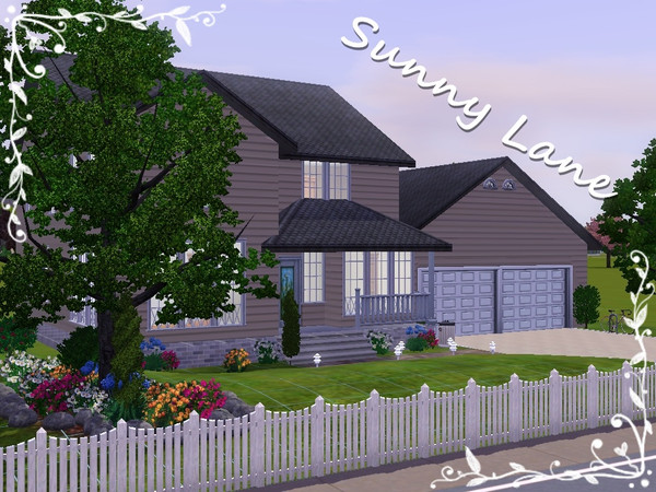 Sims 3 — Sunny Lane by shortayhunnie69 — This house is absolutely one of my favorites yet, the charming curb appeal grabs