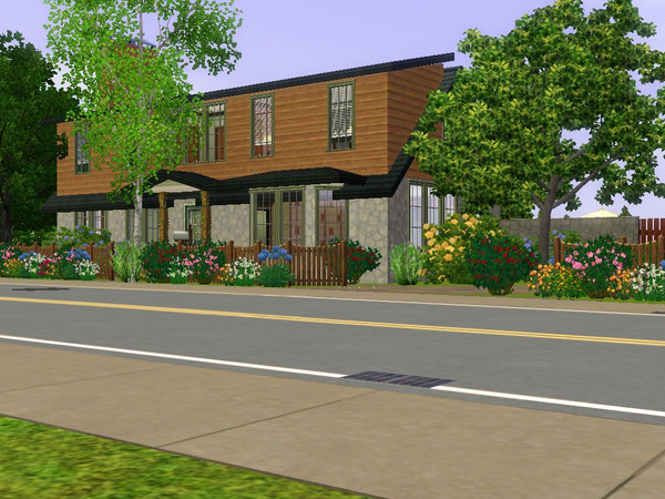 Sims 3 — Country Cottage by liberty — This country traditional Cottage is grat for starters or small family. The house