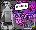 Sims 3 — Graffiti by llaminsk — A pink graffiti pattern.