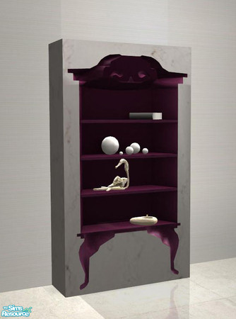 Sims 2 — Crazy Livingroom  - Vintageshelf by ShinoKCR — 2 Slots on Coffeetable and Sidetablehight
