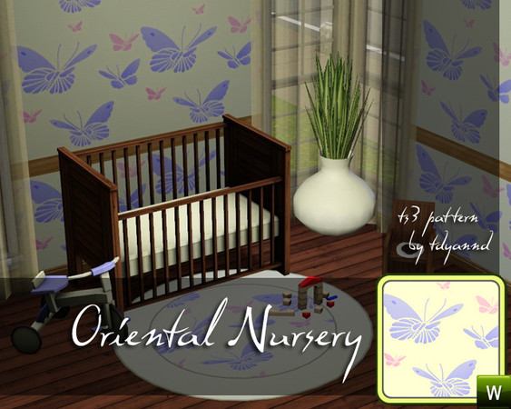 Sims 3 — Oriental Nursery by tdyannd — by tdyannd for TSR