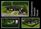 Sims 3 — Contemporary Swedish House by Sefverin — This house has quite similar characteristics to homes built in Sweden