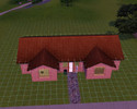Sims 3 — Value Starter Home by robin_best — A simple 1 double bed, 1 bathroom starter house for under 20K, furnished with