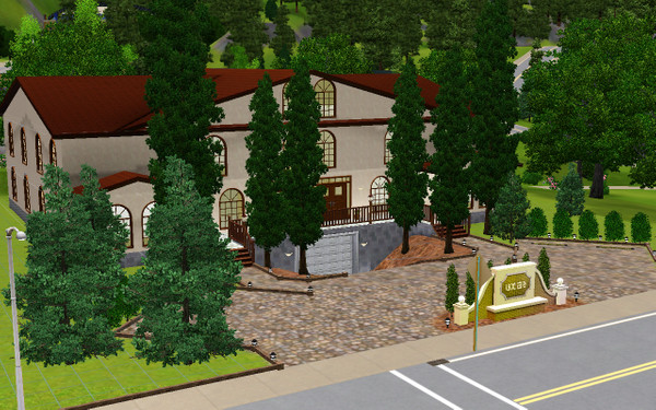 Sims 3 — The GoodLife Luxury Accomodations by Anakin_Stupaine — This lot features luxury apartments and suites,