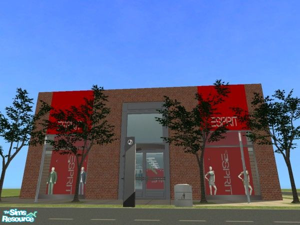 Sims 2 — ESPRIT 5th Avenue by ivanhorvatsb — ESPRIT FASHION SHOP at 5th Avenue; Complete it furnishing and decorating