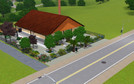 Sims 3 — Vacation Cottage  by johnnyGR — Vacation Cottage with 2 bedrooms, 1 bathroom, garden.