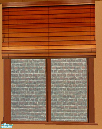 Sims 2 — Livorno Living Room by Simpleton - Roman Shade in Wood by Miss_Simpleton — Recolour of the SIP Living Room 4,