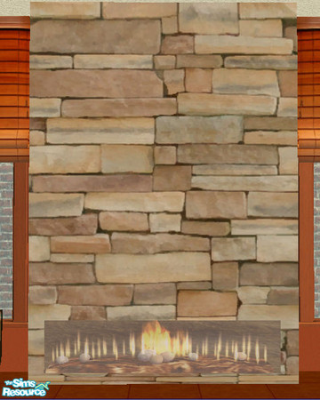 Sims 2 — Livorno Living Room by Simpleton - Stone Fireplace by Miss_Simpleton — Recolour of the SIP Living Room 4, You