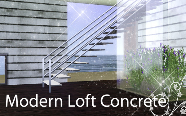 Sims 3 — Modern Loft Concrete by TSR Archive — Pattern