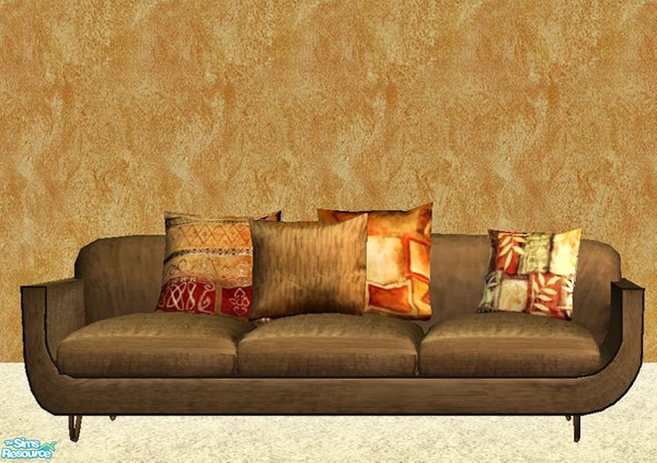 Sims 2 — Livorno Living Room by Simpleton - Silk Sofa by Miss_Simpleton — Recolour of the SIP Living Room 4, You will