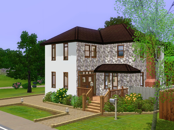 Sims 3 — 2 Sunnyday Drive by pupsplay3 — Perfect family home with 2 bedrooms & garden with play area, Fully furnished