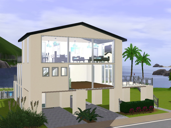 Sims 3 — Richard Drive by skagrl7250 — 2 bedrooms, 3 bathrooms, family room, office, pool.
