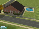 Sims 2 — Starter Home by elliosmit — A good size starter home with plenty of garden for those who enjoy entertaining.