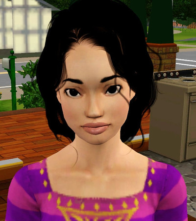 Sims 3 — Marune second version by majdarts — smaller eyes and some other details