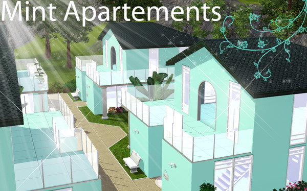 Sims 3 — Mint Apartements  by TSR Archive — Mint Apartements 4 Apartements for your simmies:) PLEASE ENJOY 