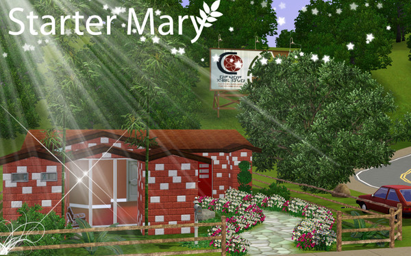 Sims 3 — Starter Mary by TSR Archive — Starter Mary Cute little starter House:) Please Enjoy