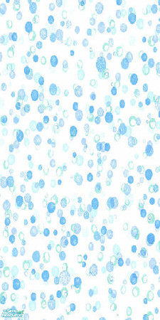 Sims 2 — Blue Drops by Roboty — A modern design for your kid's bathroom or bedroom or any other your room your sim