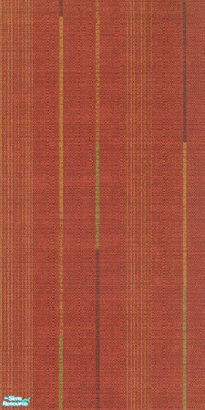 Sims 2 — Red Thoughts by Roboty — Modern design with red and different colored stripes to set the house off. Made by