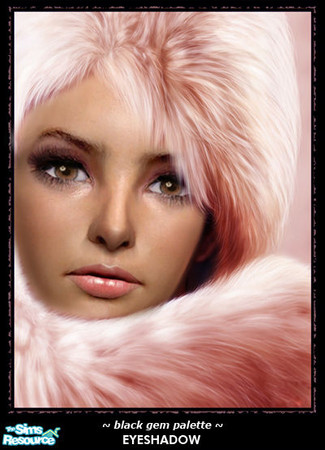 Sims 2 — Black Gem Palette - Eyeshadow by monkey6758 — 