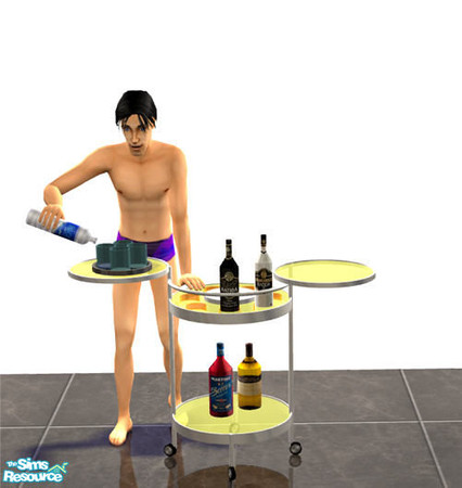 Sims 2 — Outdoorset "Laguna" - Outdoor-Bar by Sasilia — 