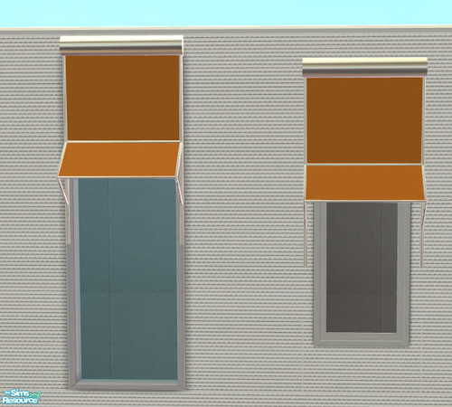 Sims 2 — Outdoorset "Laguna" - Outdoorblinds low by Sasilia — lower placed - for Halfwindows