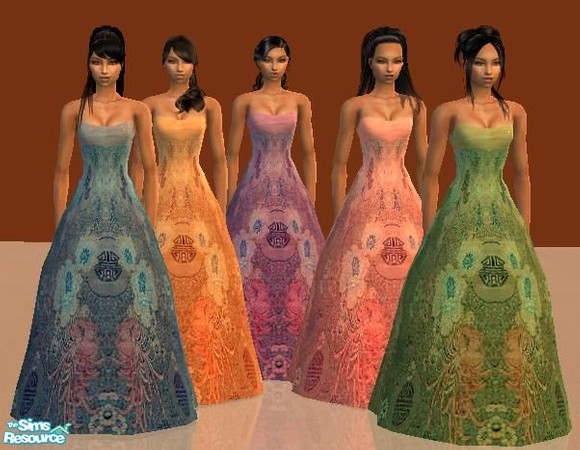 Sims 2 — Festive Dresses by nikki7923 — Beautiful evening dresses....