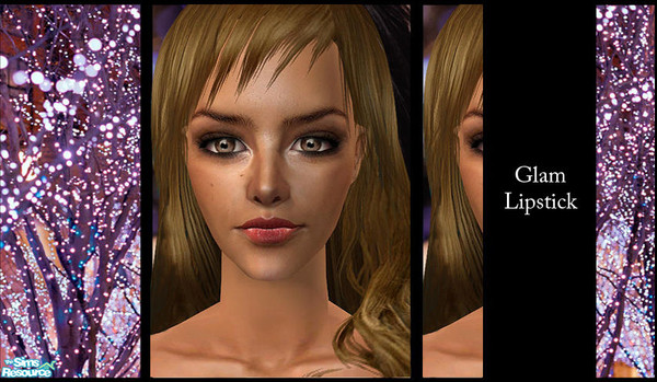 Sims 2 — Glam Lipstick by monkey6758 — 