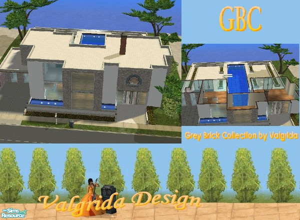 Sims 2 — GBC Luxury Beach House by Valgrida — 