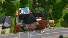 Sims 3 — Castle Road 23 by Picicia — 4 bedroom, 1 kitcen, 3 bathrooms, gym, hobby room, wintergarden, hall, living room,