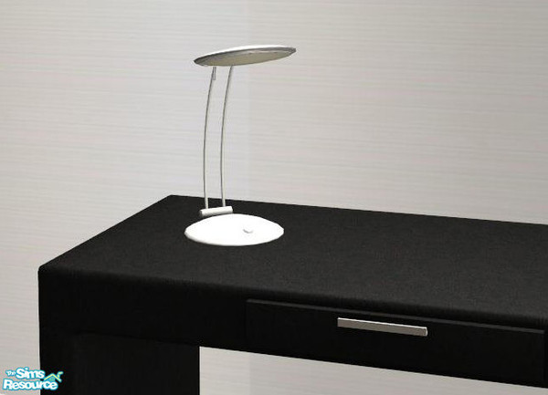 Sims 2 — Modern Living Recolors -Desklamp white by ShinoKCR — 