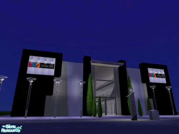 Sims 2 — AVENUE MALL by ivanhorvatsb — AVENUE MALL; Complete it furnishing and decorating