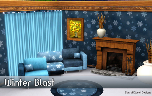 Sims 3 — Winter Blast by nekkidtruth — Winter Inspired Pattern - Here is my second pattern.