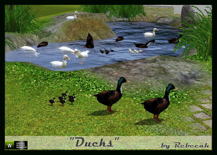 The Sims Resource Ducks for Land and Water