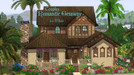 Sims 3 — Couples Romantic Getaway by TFBob — A tropical setting helps to make this 2 bedroom home a romantic getaway,