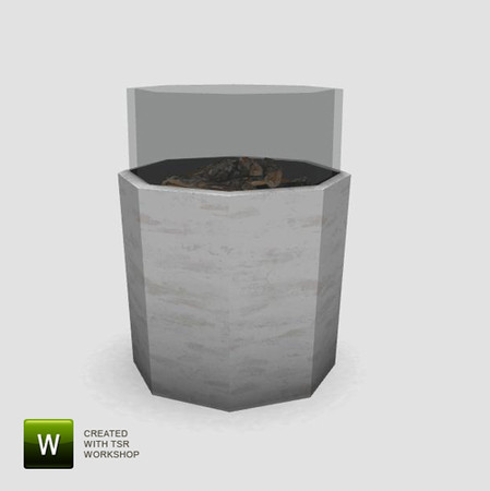 Sims 3 — Liams Corner Outdoor Fireplace by Angela — Liams Corner Outdoor Fireplace. Made by Angela@TSR (2010) Please