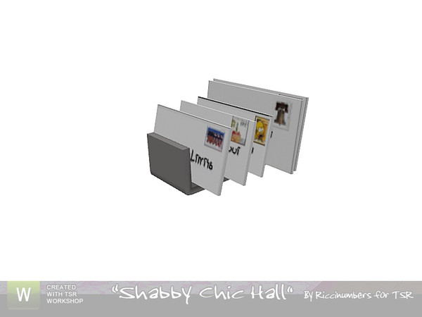 Sims 3 — Shabby Chic Letters by TheNumbersWoman — Stack of Letter, Bills, stuff for the desk. By RicciNumbers at TSR.