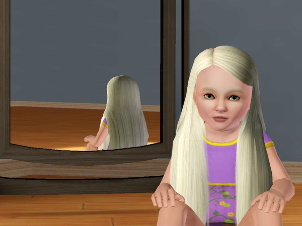 Sims 3 — Nevaeh by hacc2258 — A little toddler full of energy and laughter she loves to watch Tv and play with her toys.