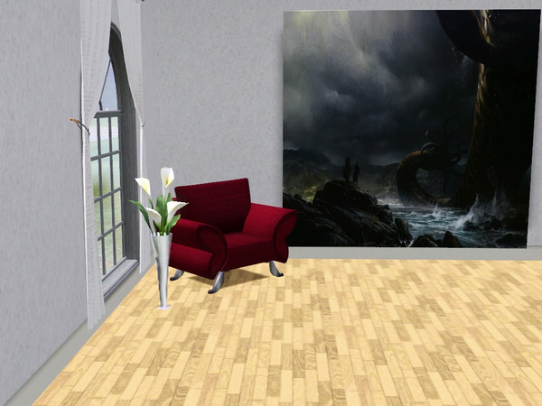 Sims 3 — GuildWars 2 Collection Wallart 2 by CaliDea — Guildwars 2 Concept Art by Jami Jones.