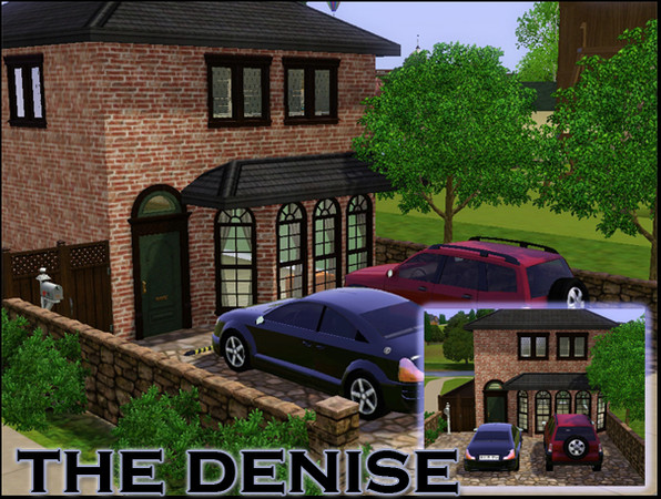 Sims 3 — The Denise by thunderscrunchie — This two bedroom english suburban home features an open plan