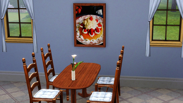 Sims 3 — Fragole al kummel con crema al caramello by tit_ferr — Fragole al kummel con crema al caramello