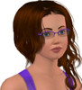 Sims 3 — Lidia Wright by gjade — She is my new legacy founder! All hair is either Sims 3 store items or from Newsea TSR