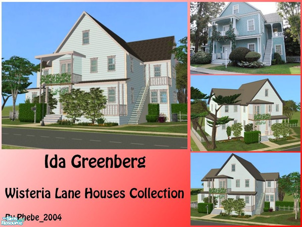 Sims 2 — Wisteria Lane Houses- Ida Greenberg by phebe_2004 — 