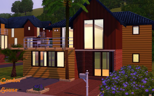 Sims 3 —  Condor  House by fellasimsette —  Condor House is a splendid little house beach on a sunny avenue!