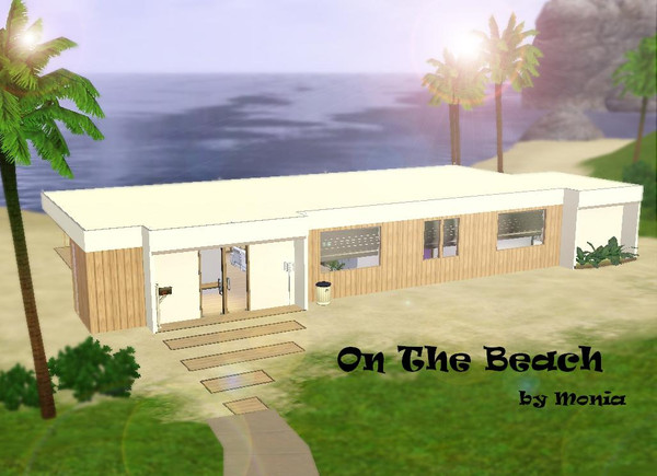 Sims 3 — On The Beach by monikaparus — "On The Beach" is a perfect home for a small family. It is