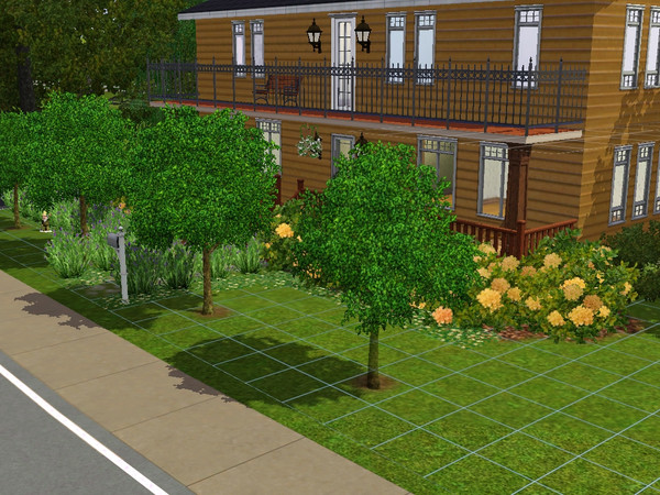 Sims 3 — 1500 County Line Road by FluffyAuntyDi — This is a Wonderful Iowa Farmhouse with 4 bedrooms,3 baths including a