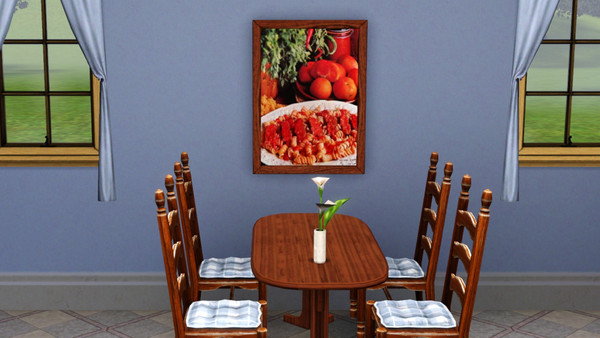 Sims 3 — Fusilli con sugo di pomodoro by tit_ferr — Fusilli con sugo di pomodoro