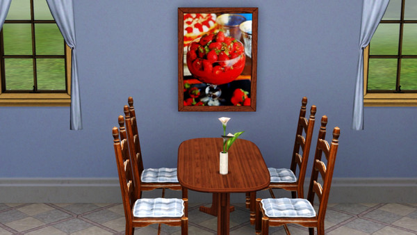 Sims 3 — Fragole con purea di lamponi by tit_ferr — Fragole con purea di lamponi